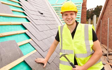 find trusted Pontdolgoch roofers in Powys